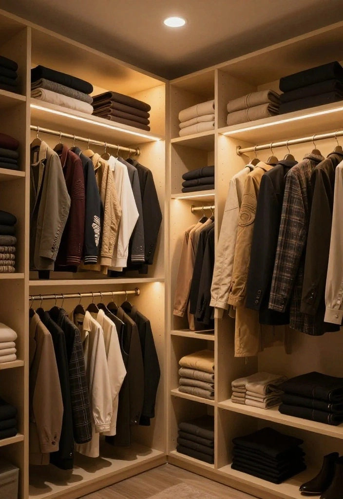 16 IKEA Closet Ideas for Affordable Custom Storage 40 16 IKEA Closet Ideas for Affordable Custom Storage 10. Cozy Lighting Elements 0