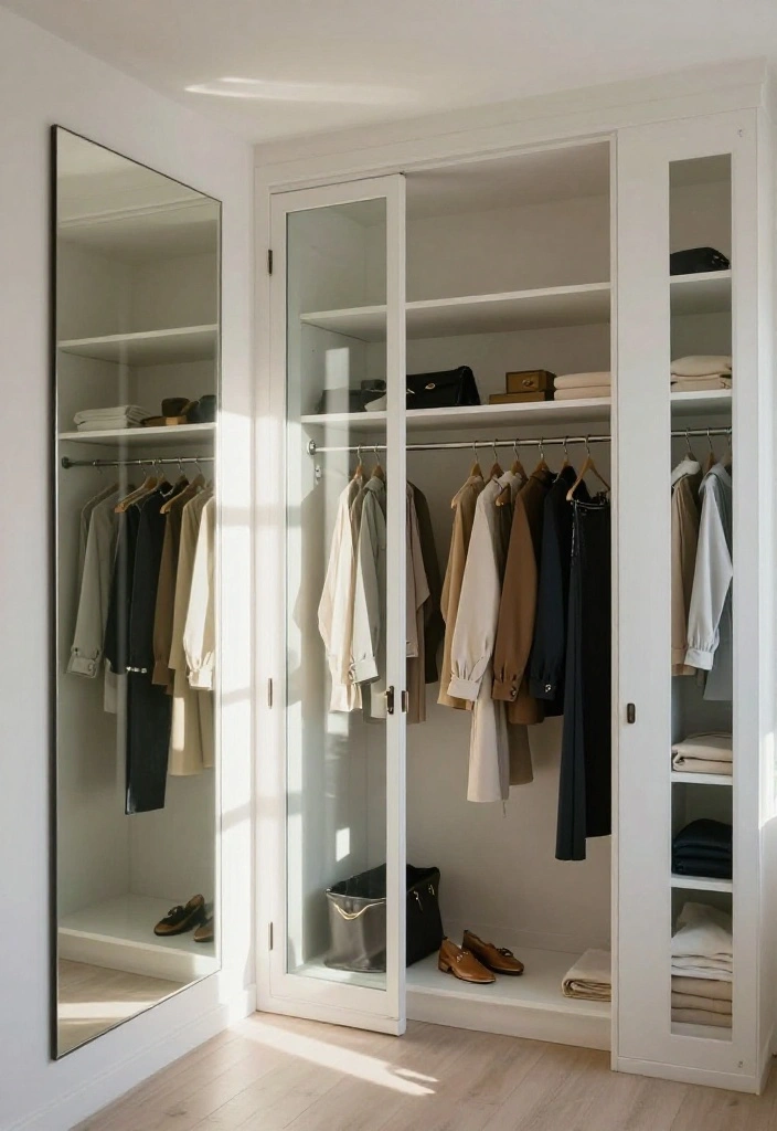16 Small Walk In Closet Ideas That Maximize Every Inch 49 16 Small Walk In Closet Ideas That Maximize Every Inch 9. Incorporate Natural Light 0
